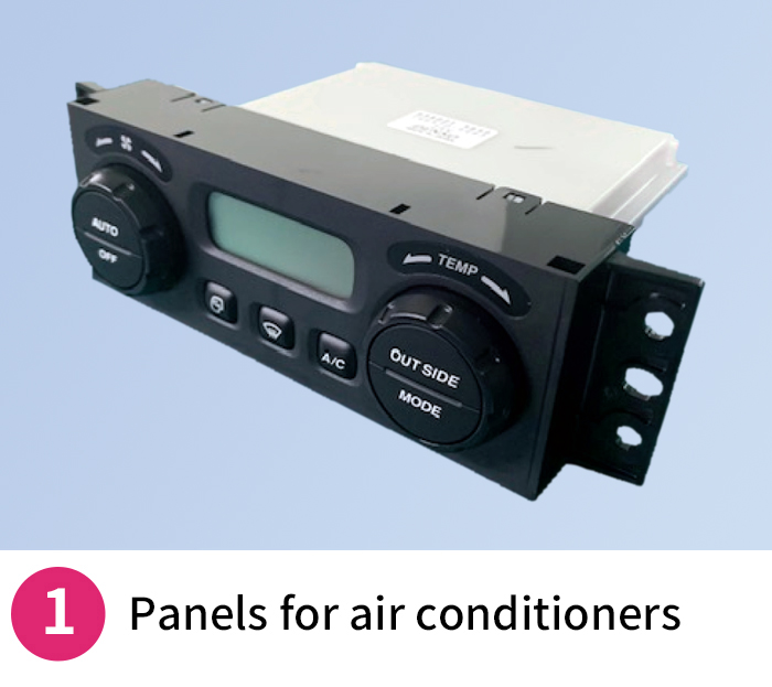 Panels for air conditioners